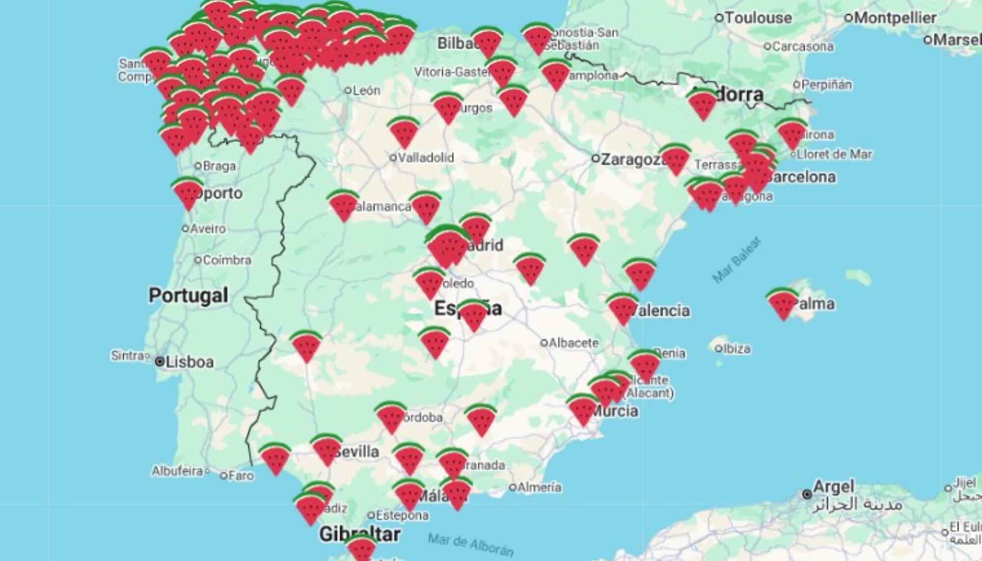 Convocatorias huelga general del 15 de octubre.